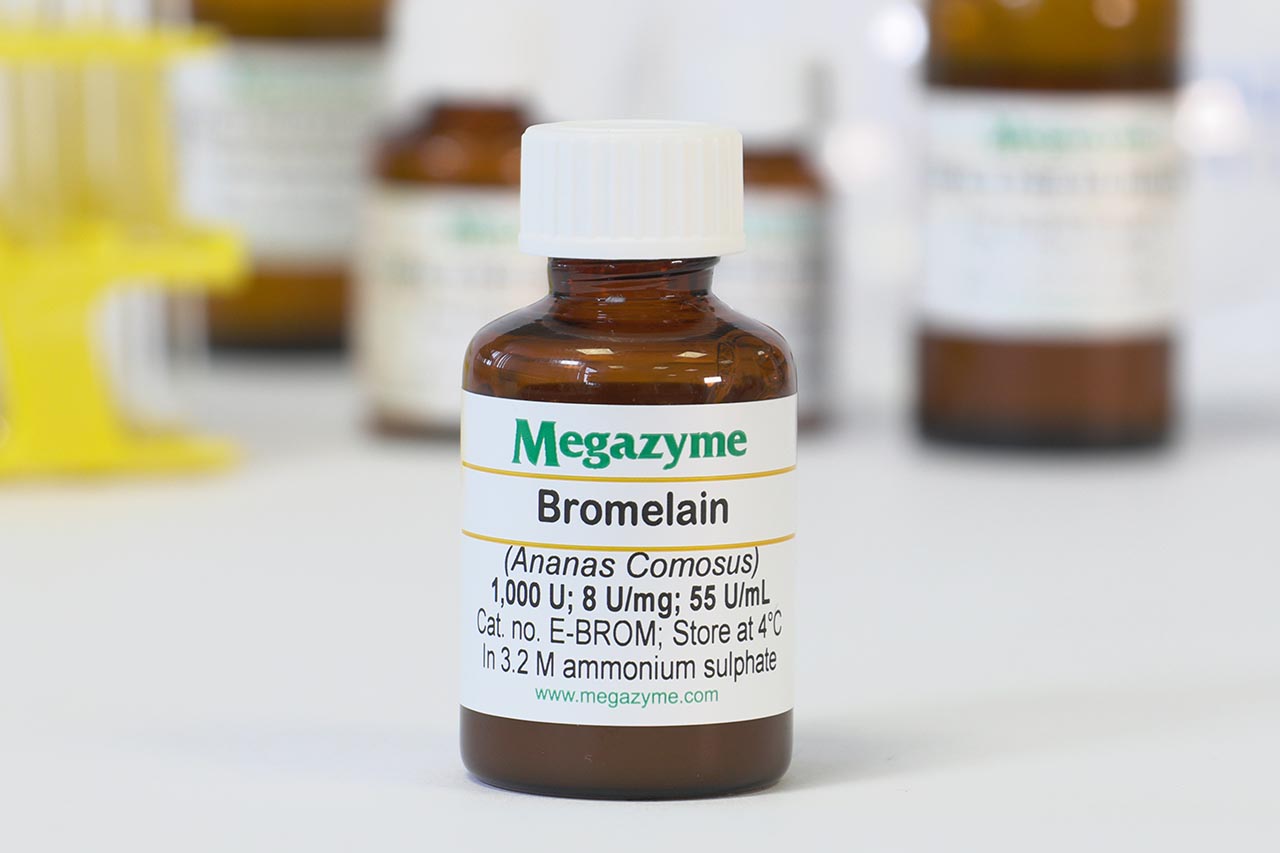 Bromelain from pineapple stems Ananas comosus Enzyme Megazyme