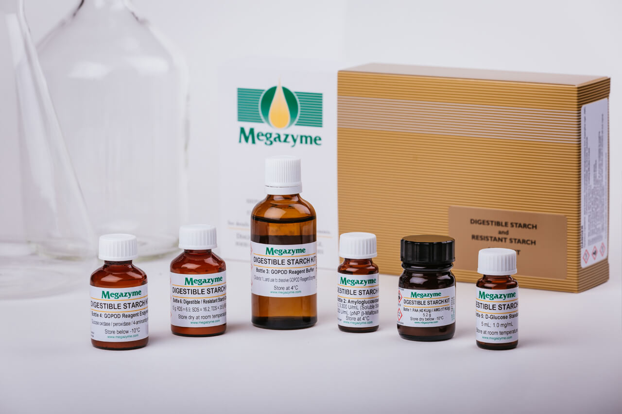Digestible and Resistant Starch Assay Kit Starch Determination Megazyme