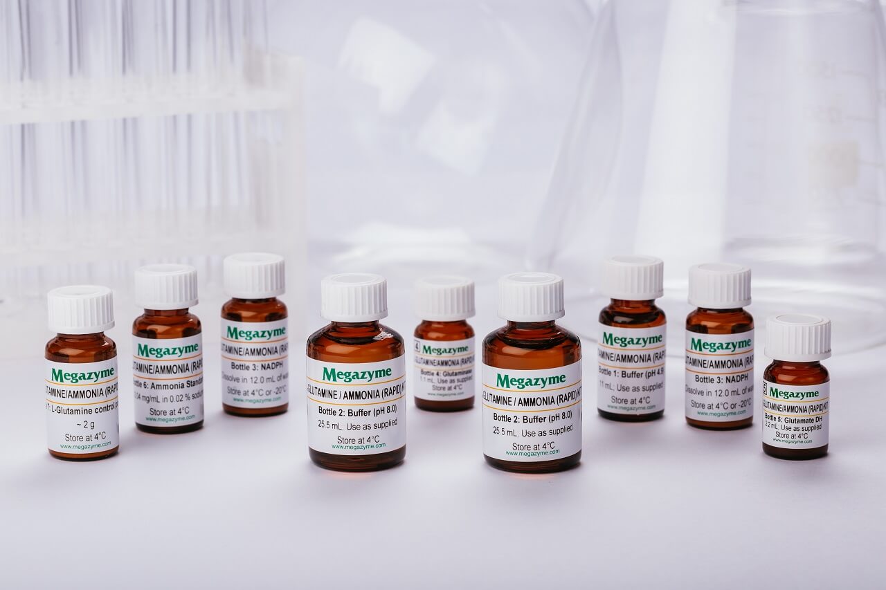LGlutamine Ammonia Assay Kit Measure LGlutamine and Ammonia Megazyme