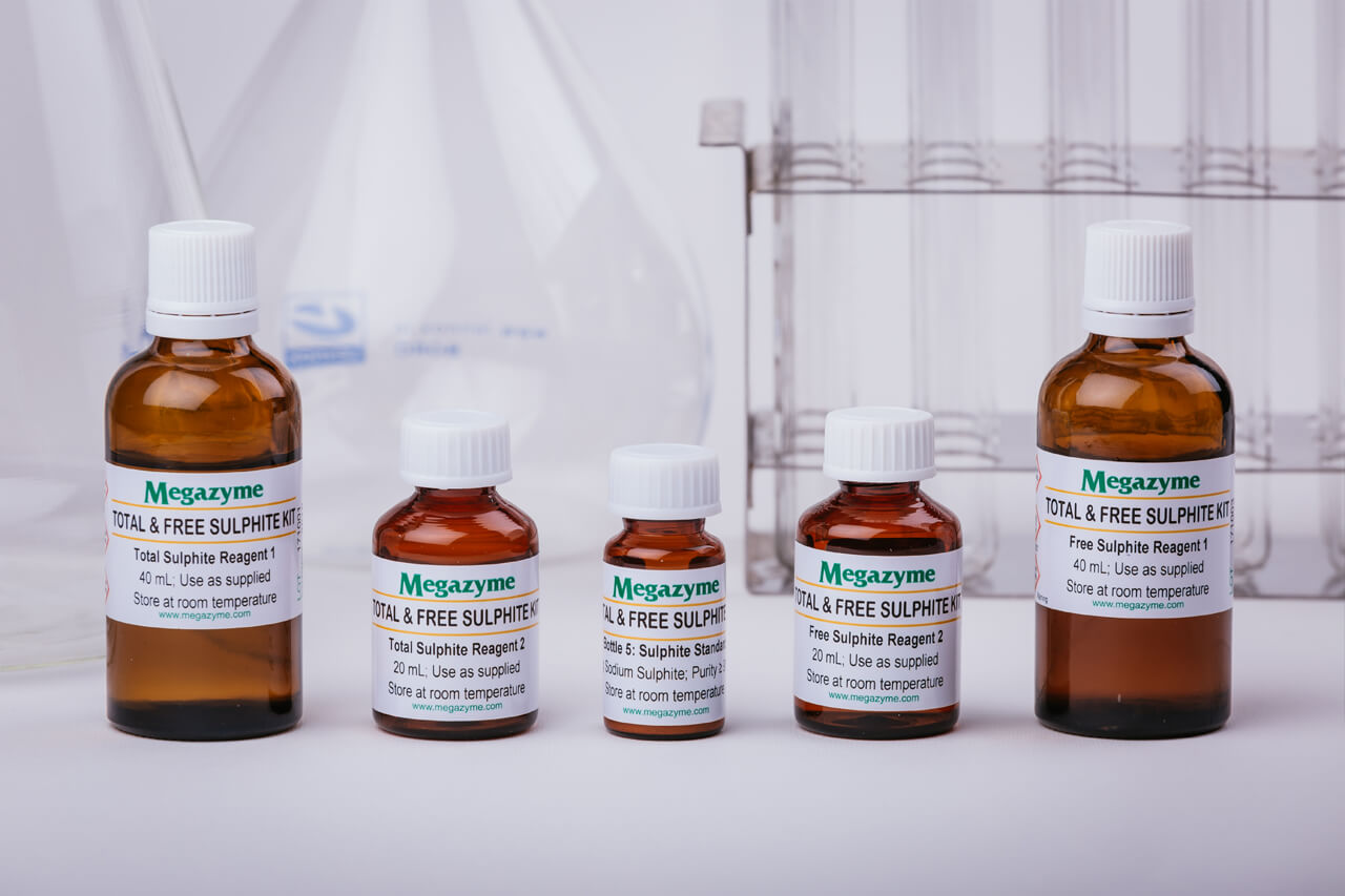 Total and Free Sulfite Test Kit Measurement of Sulfites in Wine